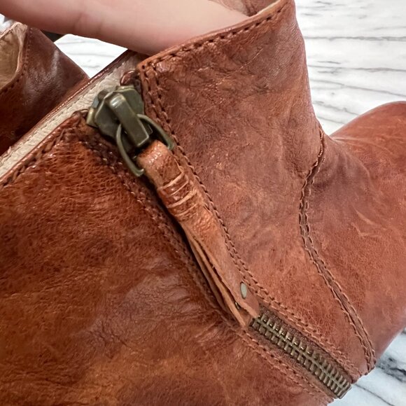 Frye & Co Cody Leather Steffi Zip Ankle Boot - 8M - Picture 9 of 9